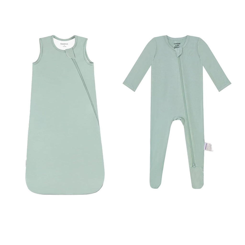 Okayinn BubblePanda Sleep Sack & Baby Onesie Set | Ideal for 6-12 Months Infants