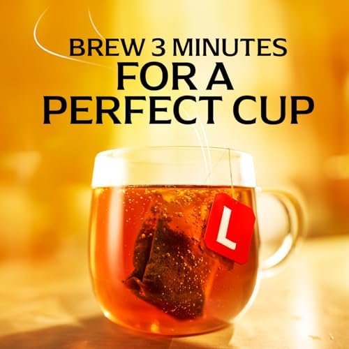 Lipton English Breakfast Tea Bags, Flavored Teabags, 120 Total Bags (20ct - Pack of 6)