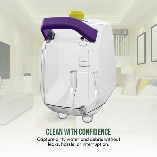 Replacement Clean Tank Assembly for Bissell TurboClean Pet XL Upright Carpet Cleaner, Fits Models 3746, 3738, 3748, 3745, Purple