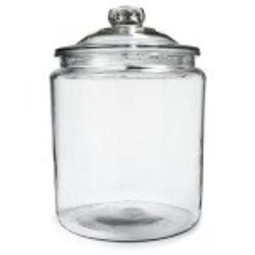 Anchor Hocking Heritage Hill Canister, Glass, 1/2-Gallon
