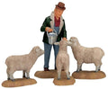 Lemax Village Collection the Good Shepherd Set of 4 #12499