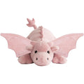ARELUX Large 36in Cute Dragon Stuffed Animals Plush Toy Soft Pink Pterosaur Plushie Giant Fuzzy Dinosaur Pillow Plushies with Wings Cuddly for Friends Family Member