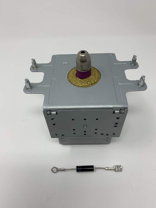 NEW Primeco WB27X10017, OM75P(10) Microwave Magnetron Compatible GE, made by OEM Parts Manufacturer 254542, AP2025937, WB27X10017, WB27X10370, WB27X10475, PS239126, 254542, AP2025937-2 Year Warranty