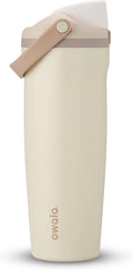 Owala FreeSip Sway - 30-Oz. Stainless Steel Water Bottle - Tan (Lightly Toasted)