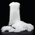 Skiennix Fake Snow Decor - Fluffy White Cotton Wool for Christmas Tree & Holiday Mantle