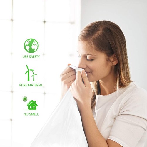 4 Gallon 220 Counts Strong Trash Bags Garbage Bags, Bathroom Trash Can Bin Liners, Small Plastic Bags for home office kitchen, fit 12-15 Liter, 3,3.5,4.5 Gal, Clear