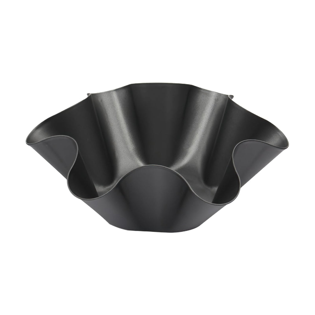 Cielasis 6 Pack 8.5" Nonstick Large Taco Shell Bowl – Carbon Steel Tortilla Maker Shell Pans Baking Molds Tostada for Frying Salad Bowls