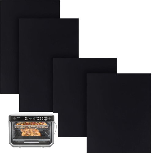 Non-stick Reusable Air Fryer Oven Liners for Ninja DT201 Air Fryer Oven Ninja DT251(2+2pcs)