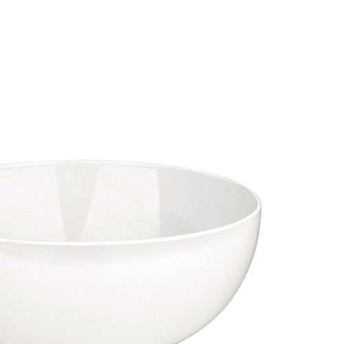Alessi AGV29/3825 All Time - Salad Serving Bowl, Bone China, White