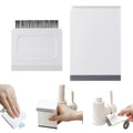 Ouliget Kitchen Sink Squeegee and Countertop Brush,3 in 1 Mini Squeegee Sponge Countertop Dirt Cleaning Brush,Multi Purpose Compact Brush Cleans Wet and Dry Spills