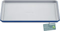 Premium Non-Stick Ceramic Baking Sheet Pan - Aluminized Steel, PFOA & PFAS Free - Non-Toxic, Ideal for Baking & Roasting - Medium Size (15.5" x 10") | Blue