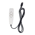 LiebeWH Universal Replacement Remote Control for Lift Chair Recliner 2 Button 5 Pin Electric Power Recliner Hand Controller Compatible with Most Electric Recliners