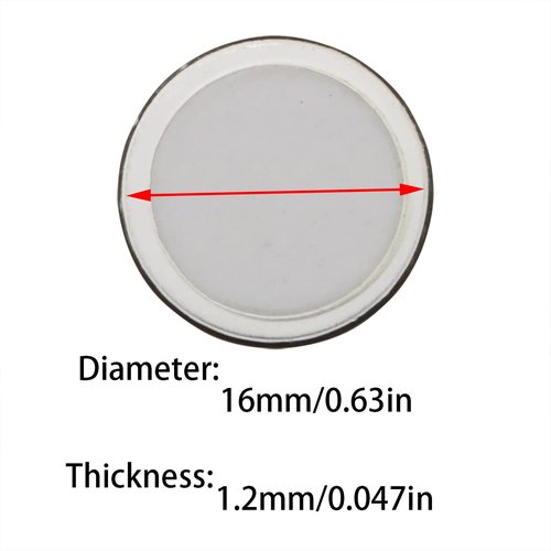Ruiwaer 7PCS Ultrasonic Mist Maker Disk Fogger Replacement Ceramics Discs Ultrasonic Mist Maker Water Fogger Ceramics Discs Atomizer Humidifier Accessories Humidifier Parts