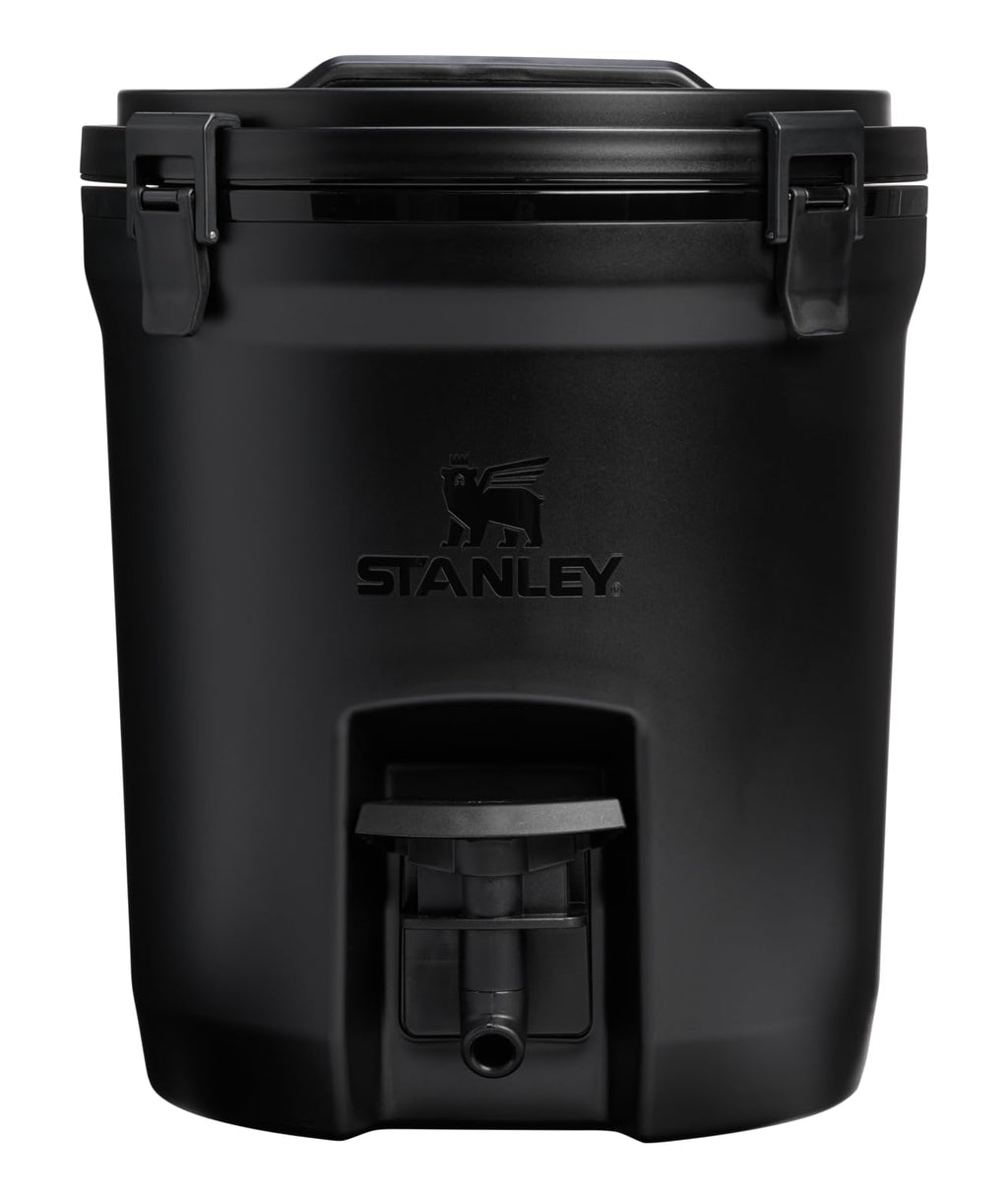 Stanley Adventure Fast Flow Water Jug 2 Gallon | Leakproof Ice Water Dispenser | Insulated Beverage Cooler | Easy Pour Spigot and Latched Foam Lid | BPA-Free | Azure