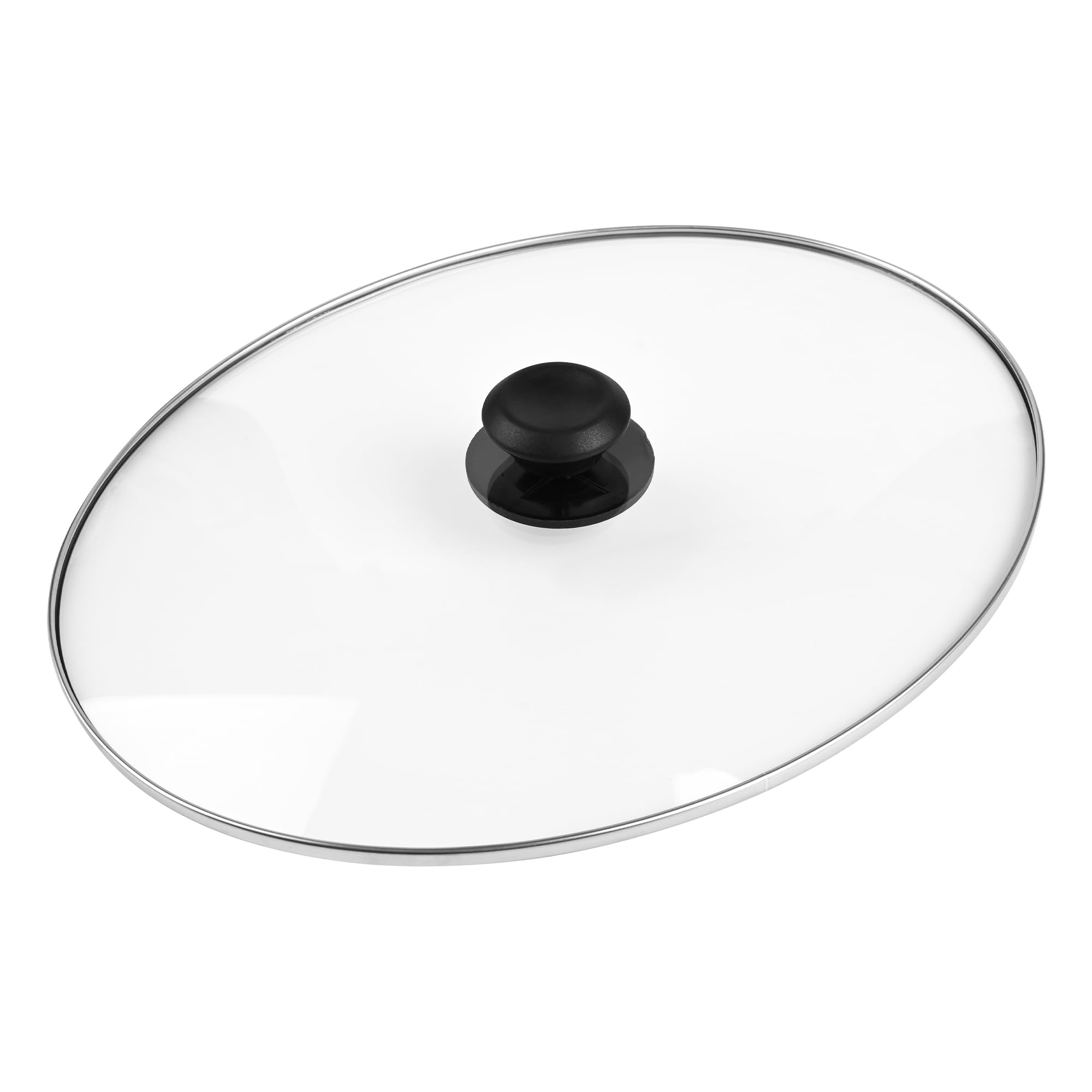 Oval Glass Lid 7 Quart Replacement, Fits For Crock Pot 7qt Slow Cooker SCV700SS and for Hamilton Beach Slow Cooker SCV700, 33474G, SCV700-KC, SCV700SS, Replacement Oval 7 Quart Lids