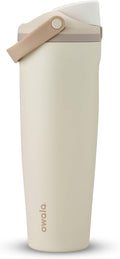 Owala FreeSip Sway - 40-Oz. Stainless Steel Water Bottle - Tan (Lightly Toasted)