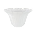 Aspen Creative 23169-01, Transitional Frosted Replacement Glass For Pendant Light/Table Lamp/Floor Lamp, 1-5/8"Fitter, 7-3/4"Diameter x 4-2/3" Height, Clear