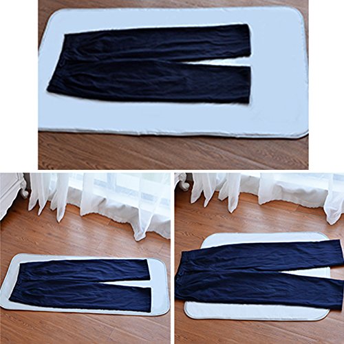TINTON LIFE Foldable Ironing Mat Blanket Pad for Table Heat Resistant Double Sides(31.5" x 55.12")