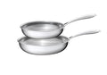 SANFELA 9.5 Inch and 11 Inch Stainless Steel Frying Pans