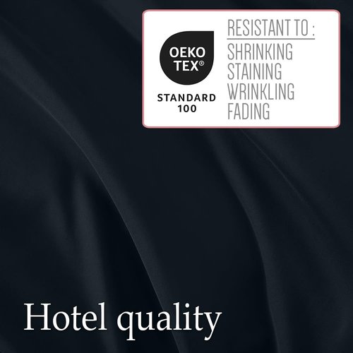 lalaLOOM Twin Bed Sheet Set, Soft Microfiber Hotel Luxury Bedding, Extra Deep Pocket, 3 Piece Sheets and Pillowcase Sets, Breathable Wrinkle, Fade Resistant, Machine Washable Linen, Charcoal Gray