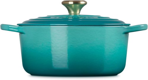 Le Creuset Enameled Cast Iron Dutch Oven - 4.5 Qt. | Signature Riviera Color