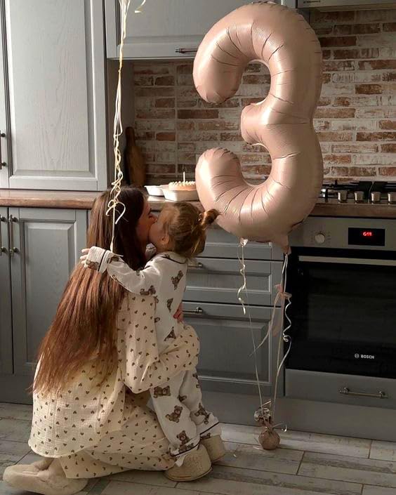 Number 6 Balloon - 40 Inch Light Brown Birthday Decoration for Boys & Girls | Perfect for 6th Birthday Celebrations