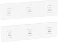Moforoco Shower Caddy Hooks - No Drilling Adhesive Design | 2-Pack Flat Hook Set