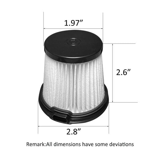 6 Packs Filters Compatible with Shark Detect Pro Iw1111 Iw3511 Iw1120 and Compatible with Lightweight Cordless Bu3521 Bu3523 Stick Vacuum Cleaner Replacement Parts Accessories