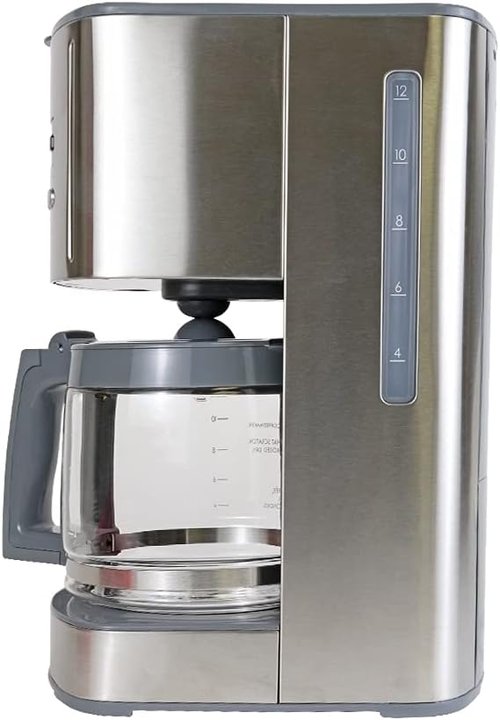 Kenmore 40706 12-Cup Coffee Maker - Programmable Aroma Control in Stainless Steel