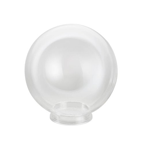 Aspen Creative 28002-60-41, 7-3/4" Clear Acrylic Replacement Lamp Post Globe with 3-7/8" Neck