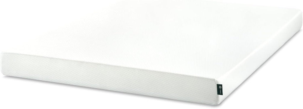 ZINUS 6 Inch Short Queen Green Tea Memory Foam Mattress - Medium Firm, Zoned Pressure Relief, Fiberglass Free
