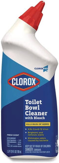 Clorox Toilet Bowl Cleaner - Powerful Bleach Formula with Fresh Scent | 24oz Bottle