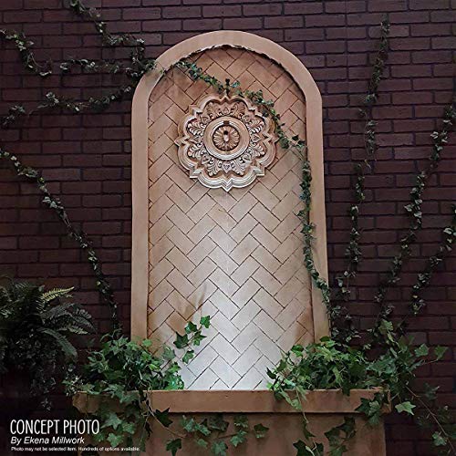 25 1/4"OD x 4"ID x 2"P Spiral Ceiling Medallion (Fits Canopies up to 4")