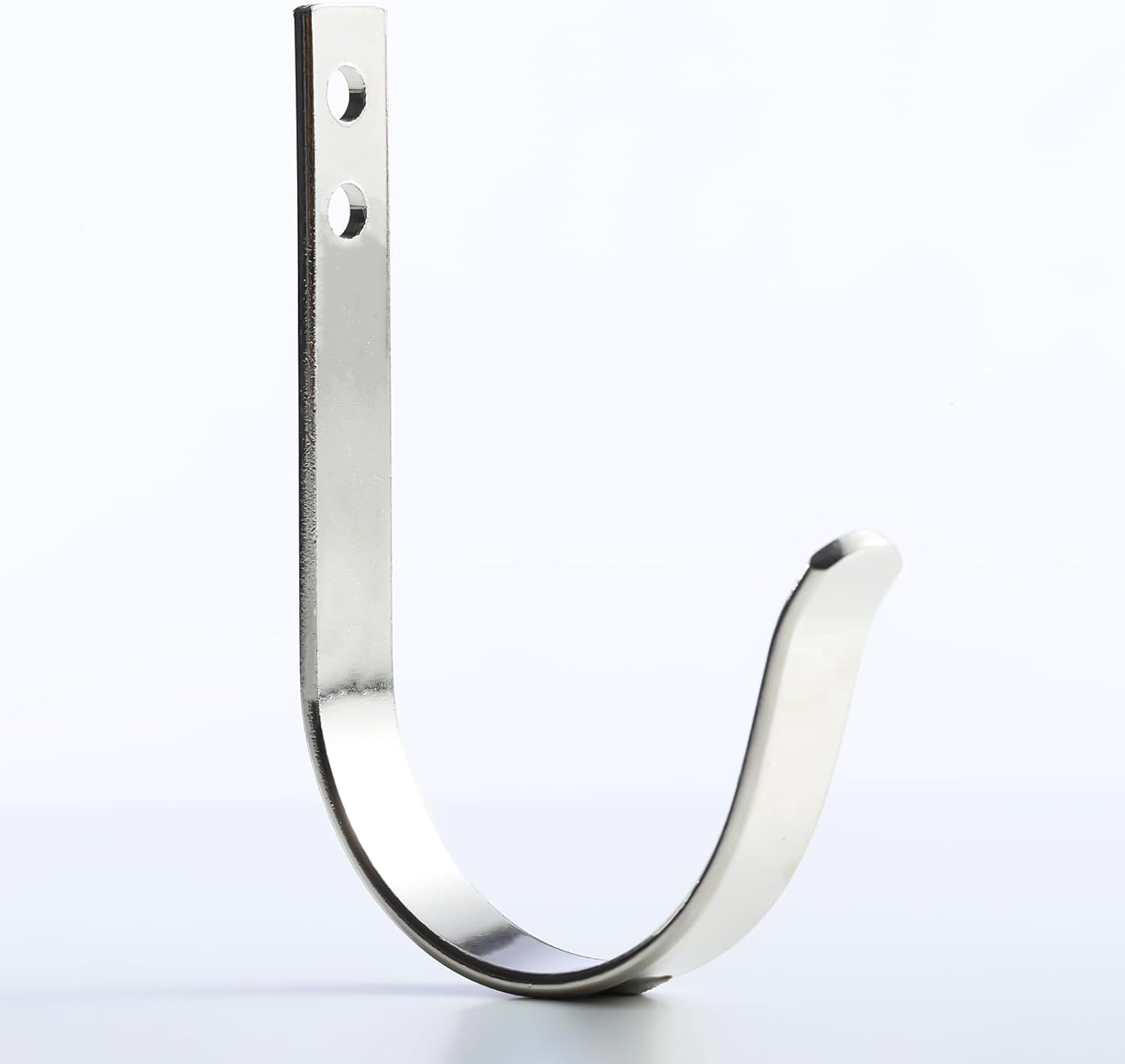 Skiennix Stainless Steel Wall Hooks - Versatile Coat & Towel Hangers for Indoor/Outdoor Use | 5-Pack, Silver