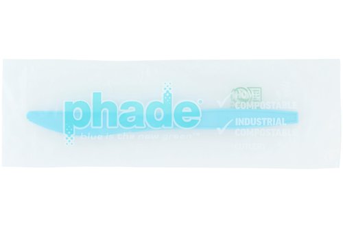 phade 100% Compostable Knives – BPI Certified Wrapped Cutlery in Compostable Packaging, 530 Bulk Count, 7.1 Inch Sustainable Disposable Utensils for Events, Takeout, Home – Made in USA