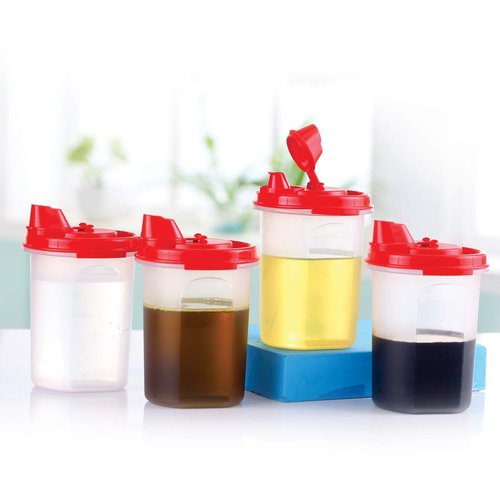 Tupperware Mini Magic Flow Oil Dispenser 440ml 4pc
