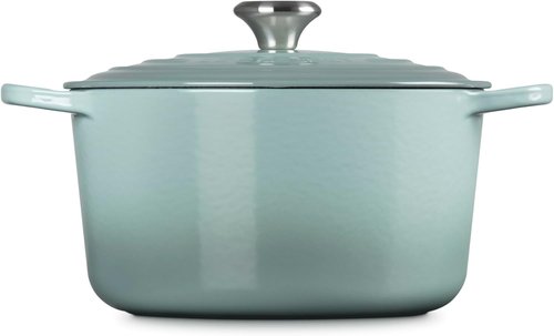 Le Creuset Enameled Cast Iron Deep Round Oven - 6.5 Qt, Sea Salt | Durable & Stylish Cookware