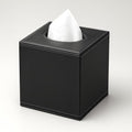 PU Leather Tissue Box Cover with Magnetic Bottom – Square Cube Dispenser for Home, Office, Car, Hotel – Modern Tissue Holder Square for Kleenex, Stylish 5.3″*5.3″*5.8″