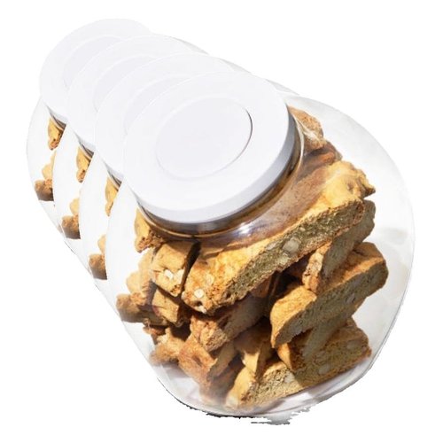 OXO Good Grips 5.0 Qt POP Large Cookie Jar - Airtight Food Storage- for Cookies and More (Pack of 4)