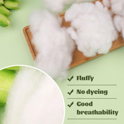 BUTUZE Polyester Fiber - Artificial Cloud Decoration for Room Ceiling | 200g/7oz Fake Snow Decor