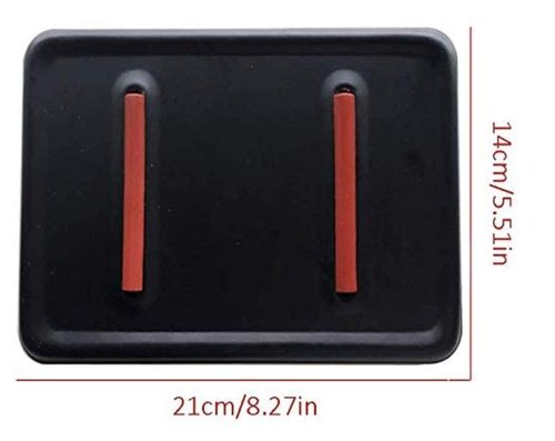 Protective Iron Rest Pad Plate, Heat Resistant Ironing Rest Tray Dish Mat, Ironing Board Steam Iron Rest