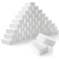 50-Pack Magic Sponges Cleaning Eraser Multi-Functional Melamine Sponge Foam Cleaning Pads for Household Bathroom Furniture Bathtub Sink Cleaning Kitchen Dish Sponge, 3.1"x1.9"x1.2"