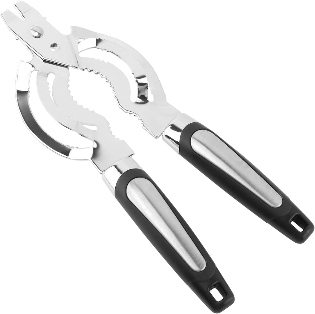 Skiennix Stainless Steel Jar Opener - Adjustable Tool for Weak & Arthritic Hands | Kitchen Gadget