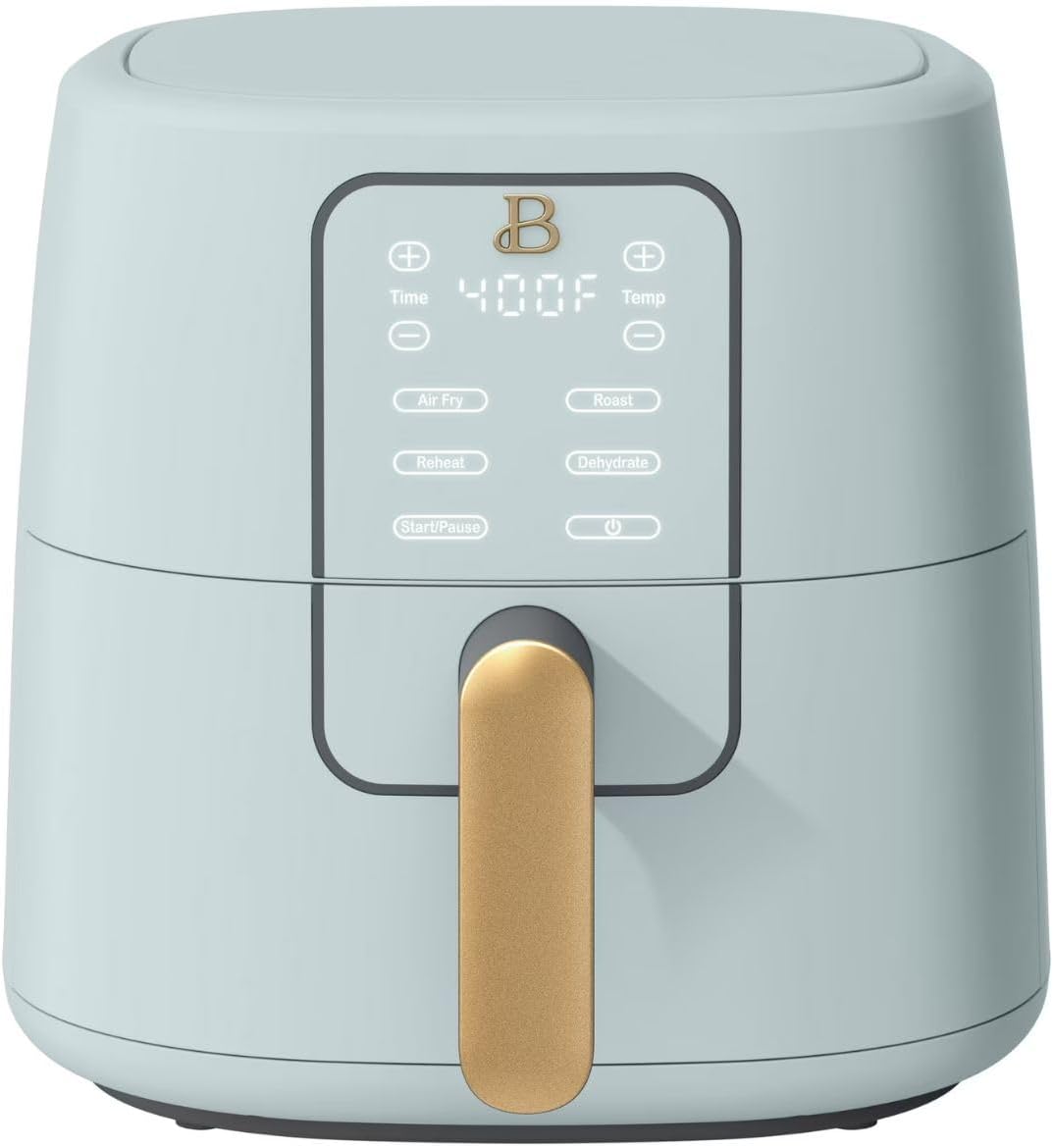 TurboCrisp 6-Quart Digital Air Fryer | 4 Cooking Presets, Non-Stick & Dishwasher Safe, 1750 Watt