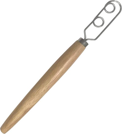 New England Sourdough Starter Co. Sourdough Starter Whisk - Small Size for Jars | Enhance Mixing for Superior Baking Results