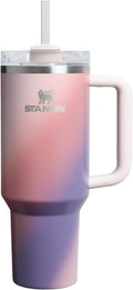 STANLEY Quencher H2.0 FlowState™ Tumbler - 40 oz Dawn Spiral Design for Hydration On-the-Go