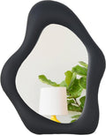 YCHMIR Small Wall Mirror Table Mount Cosmetic Mirror 10 “L x 8.8 ”W (Black)