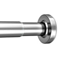 AmazerBath Spring Tension Shower Curtain Rod, 31-75 Inches Heavy Duty Tension Rod Rust Proof Bathroom Curtain Rod, Adjustable No Drill Easy Segmented Installation, Chrome