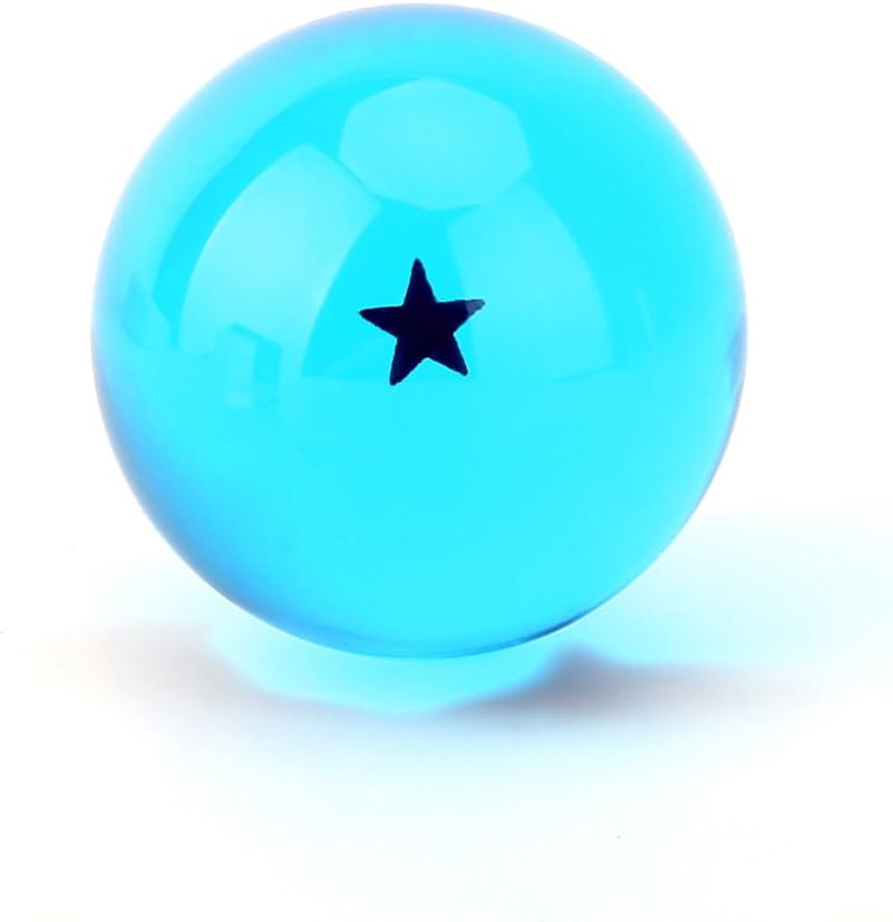 Viru Crystal Glass Ball Stars - Anime Collectibles Gift Box Set of 7 Pieces | 43mm Diameter