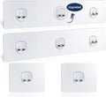 Skiennix Shower Caddy Adhesive Replacement - 4 Pack Strong Hooks for No-Drill Bathroom Storage